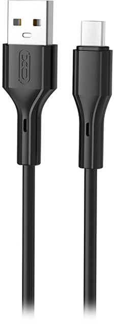 Кабель USB 2.0 AM to USB-C 1.0m black XO (NB230-AC.black) фото1