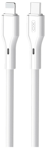 Кабель USB-C to Lightning 1.0m 27W Rock XO (NBQ231A_White) фото1