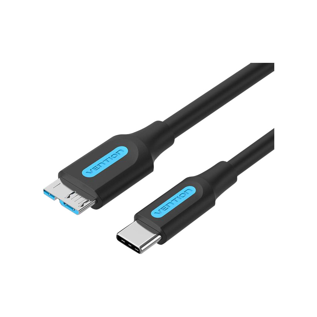 Кабель USB-C to Micro BM 0.5m 2A Vention (CQABD) фото1