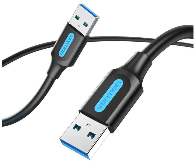 Кабель USB 3.0 AM/AM 3.0m black Vention (CONBI) фото1