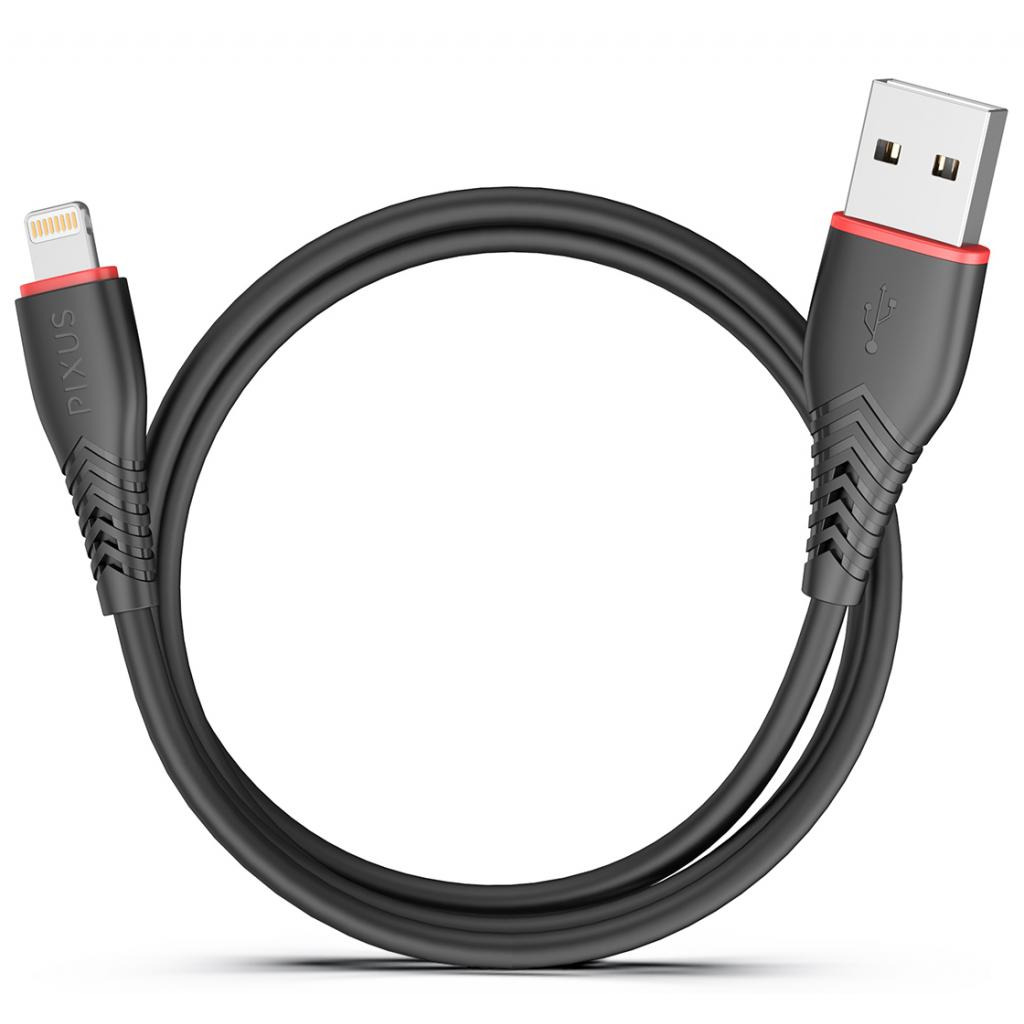 Кабель USB 2.0 AM to Lightning 1.0m Start Pixus (4897058531350) фото1