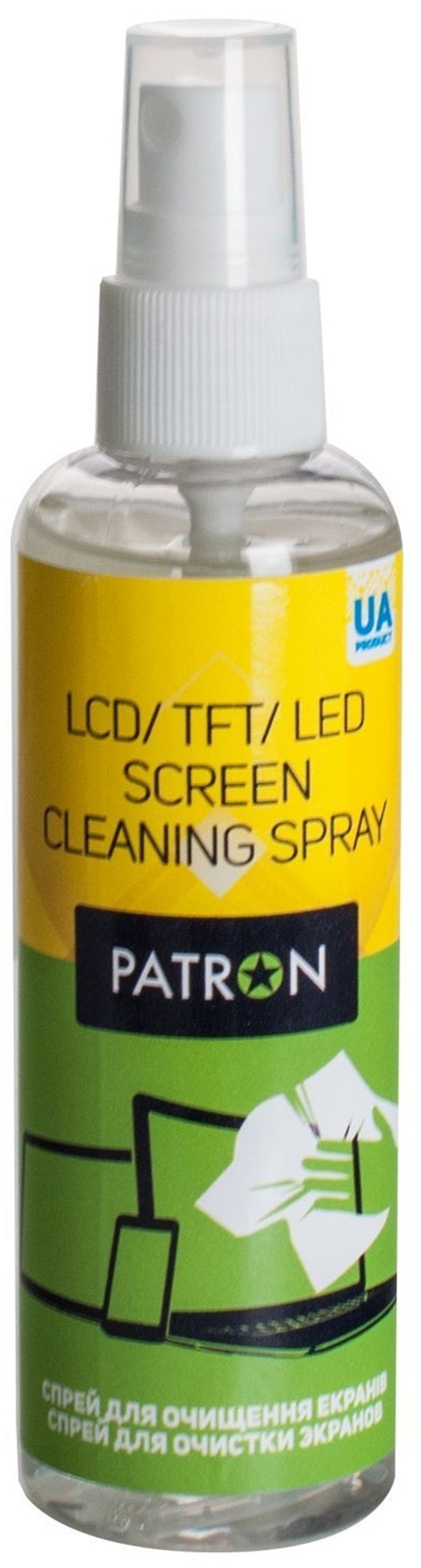 Спрей для очистки Patron Screen spray for TFT/LCD/LED 100мл (F3-008) фото1