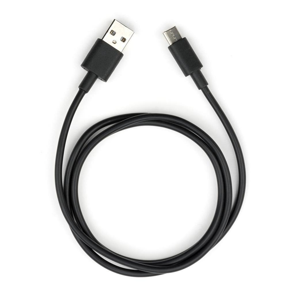 Кабель USB 2.0 AM to USB-C 1.0m PVC black Vinga (VCPDCTC1BK) фото1