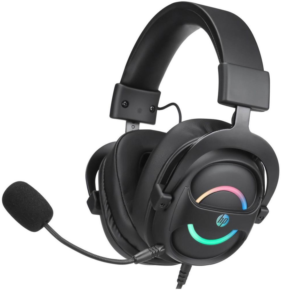 Наушники HP DHE-8006 RGB 7.1 USB Black (DHE-8006) фото1