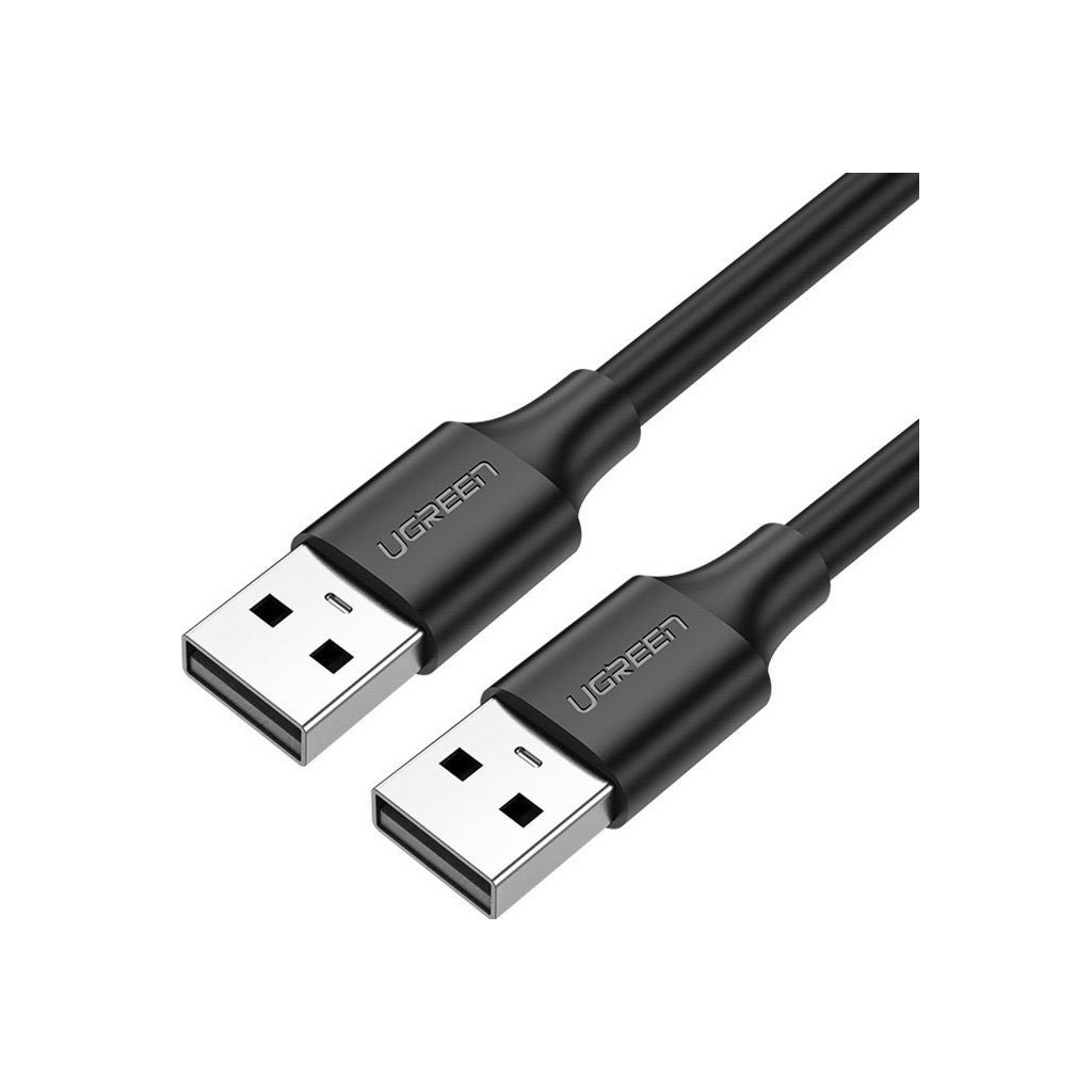 Кабель USB 2.0 AM/AM 0.5m US102 black Ugreen (10308) фото1