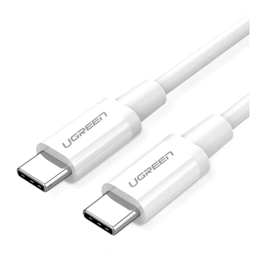 Кабель USB-C to USB-C 2.0m 18W US264 White Ugreen (60520) фото1
