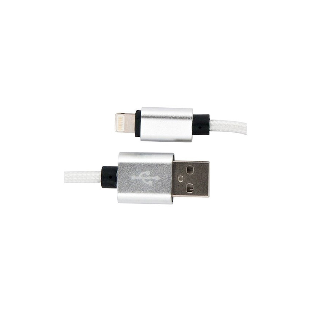 Кабель USB 2.0 AM to Lightning 1.0m white Dengos (NTK-L-MT-WHITE) фото1