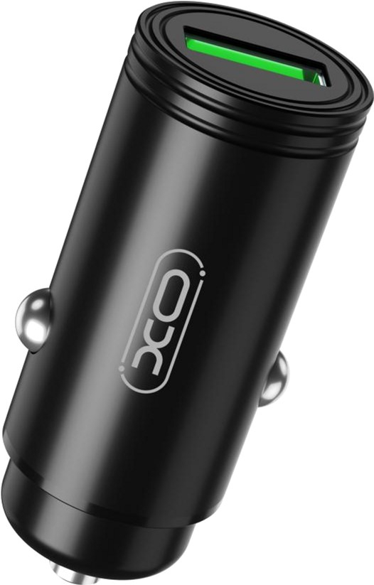 Зарядное устройство XO USB QC3.0 black (CC39-BK) фото1