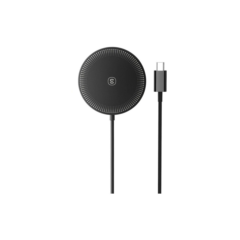 Зарядний пристрій Essager 2-in-1 wireless charger 15W black (EWXCX-CF01-Z) фото1