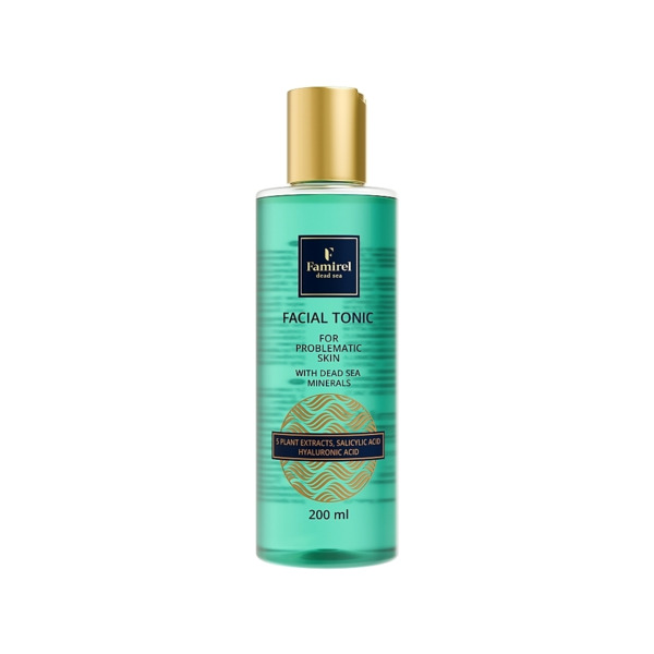 Тонік для обличчя Famirel Facial Tonic Для проблемної шкіри З саліциловою та гіалуроновою кислотами 200 мл (729011408508