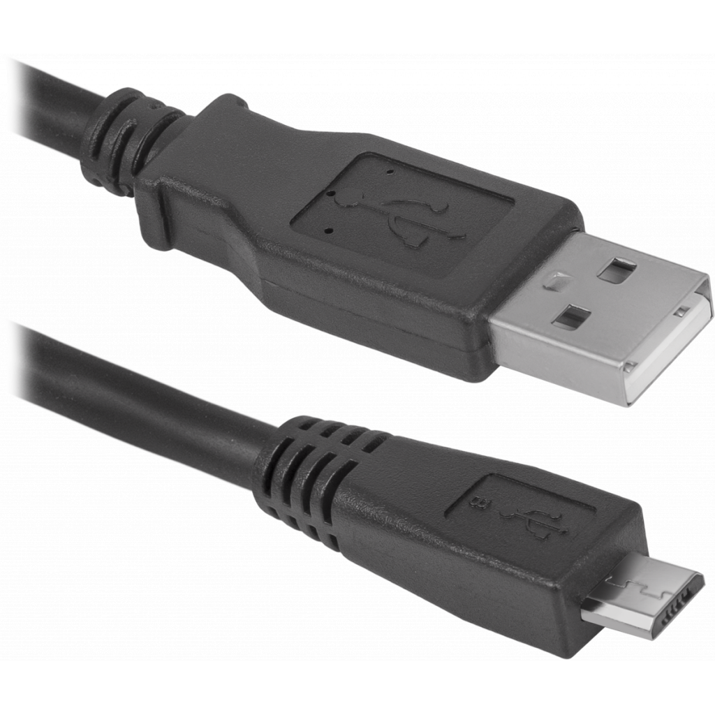 Кабель USB 2.0 AM to Micro 5P 1.8m Defender (87459) фото1