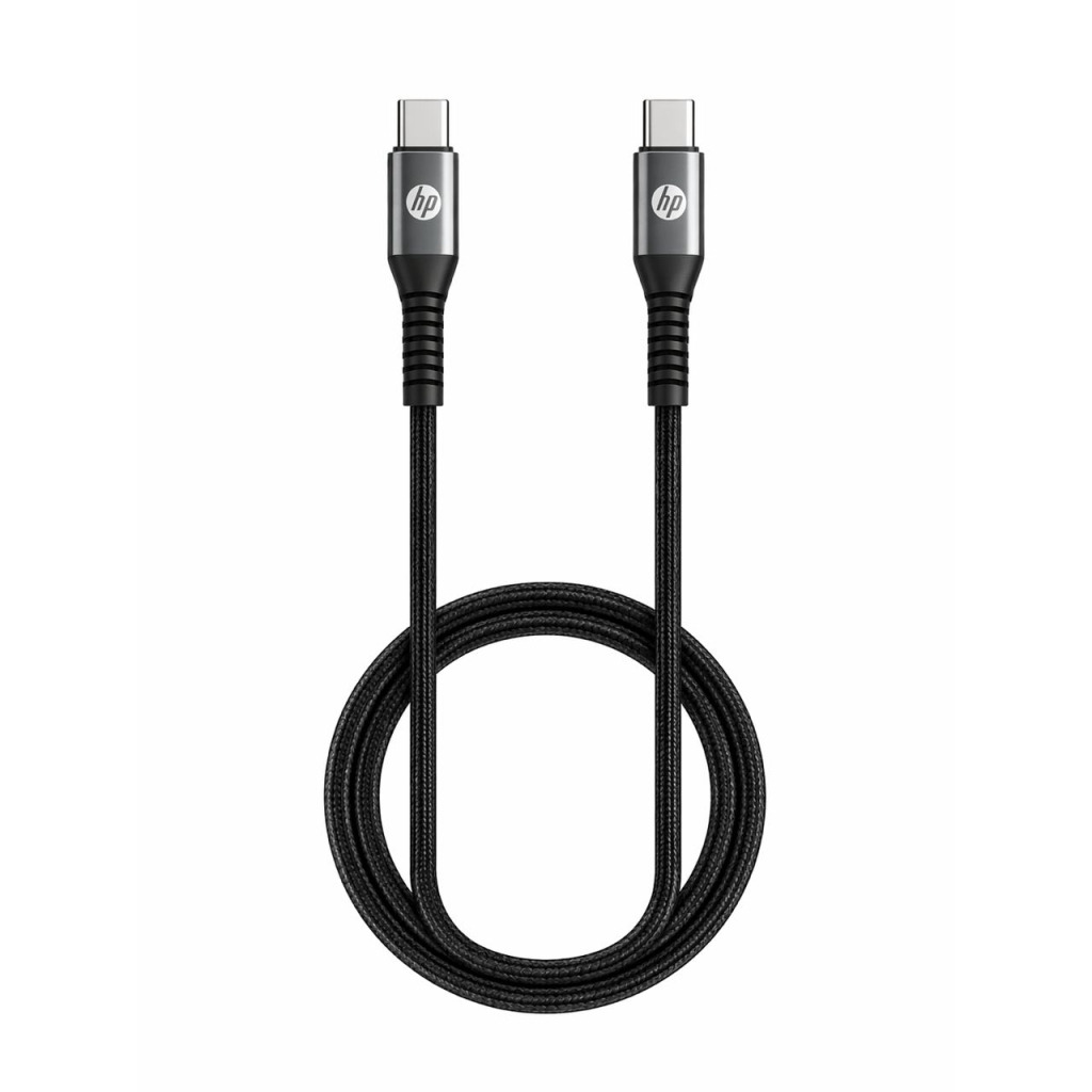 Кабель USB-C to USB-C 2.0m 3A 60W HP (HP_DHC-TC112G-2M) фото1