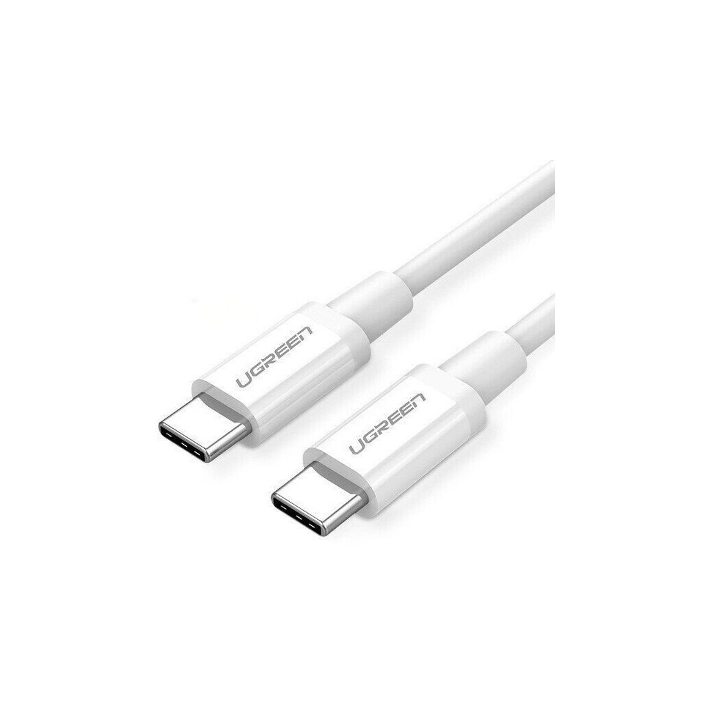 Кабель USB-C to USB-C 1.0m US264 ABS Shell White Ugreen (60518) фото1