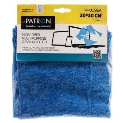 Салфетки Patron microfiber 1*30x30cm, для TFT/Television/Plasma (F4-009EA) фото1