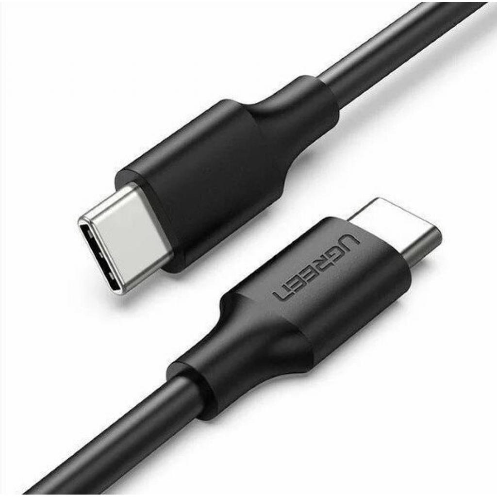 Кабель USB-C to USB-C 1.0m US286 3A Black Ugreen (50997) фото1