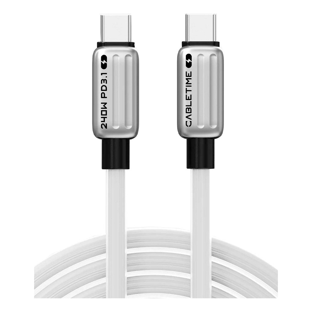 Кабель USB-C to USB-C 2.0m PD240W Cabletime (CA915736) фото1