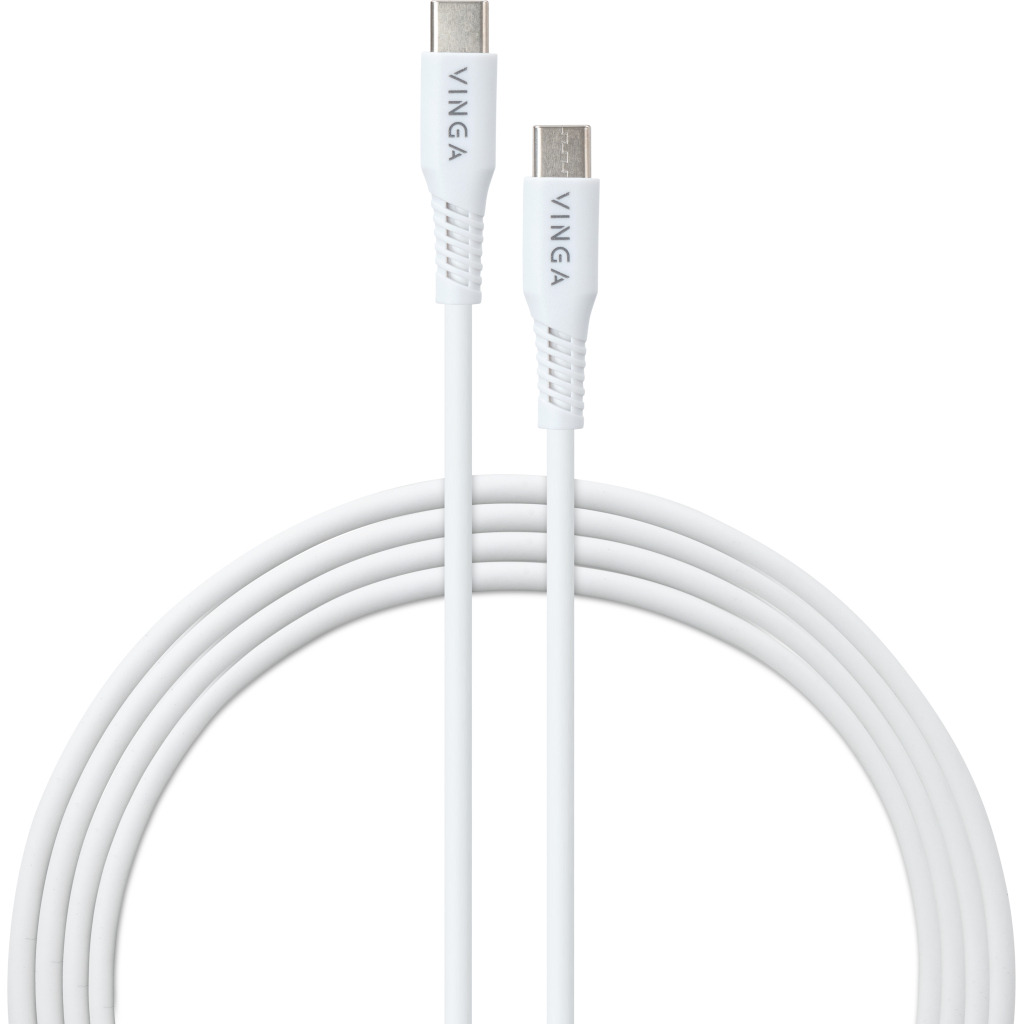 Кабель USB-C to USB-C 1.0m 60W TPE Vinga (VCDCCCM231) фото1