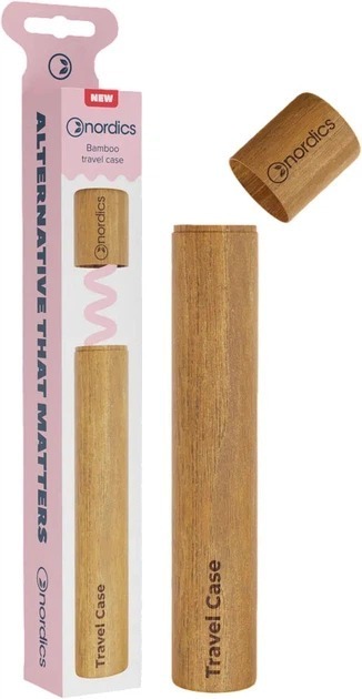 Футляр для зубної щітки Nordics Bamboo Travel Case (3800500324371) фото1