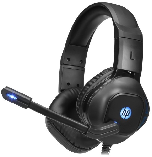 Наушники HP DHE-8002 LED Black (DHE-8002) фото1