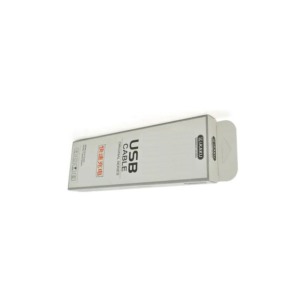 Кабель USB-C to Lightning 0.2m KSC-324 JIANCHONG 3.2A White iKAKU (KSC-324-W) фото1