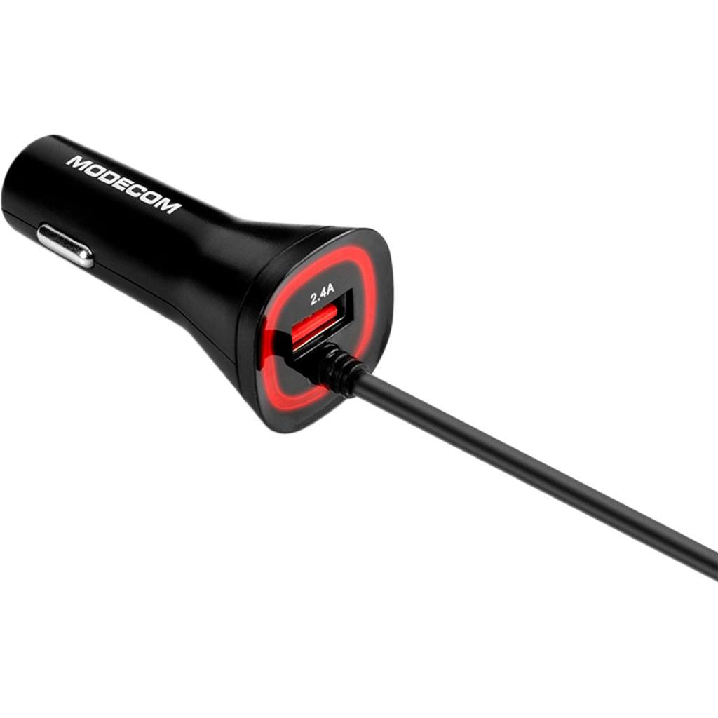 Зарядний пристрій Modecom USB 2.4A + cable Micro USB Royal KULU-01 (ZT-MC-KULU-01) фото1
