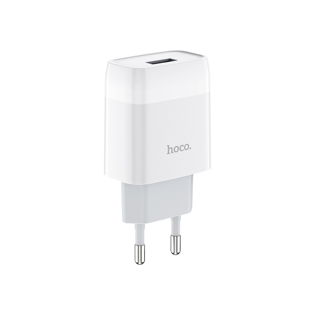 Зарядний пристрій HOCO C72A Glorious USB 10.5W White (6931474712899) фото1