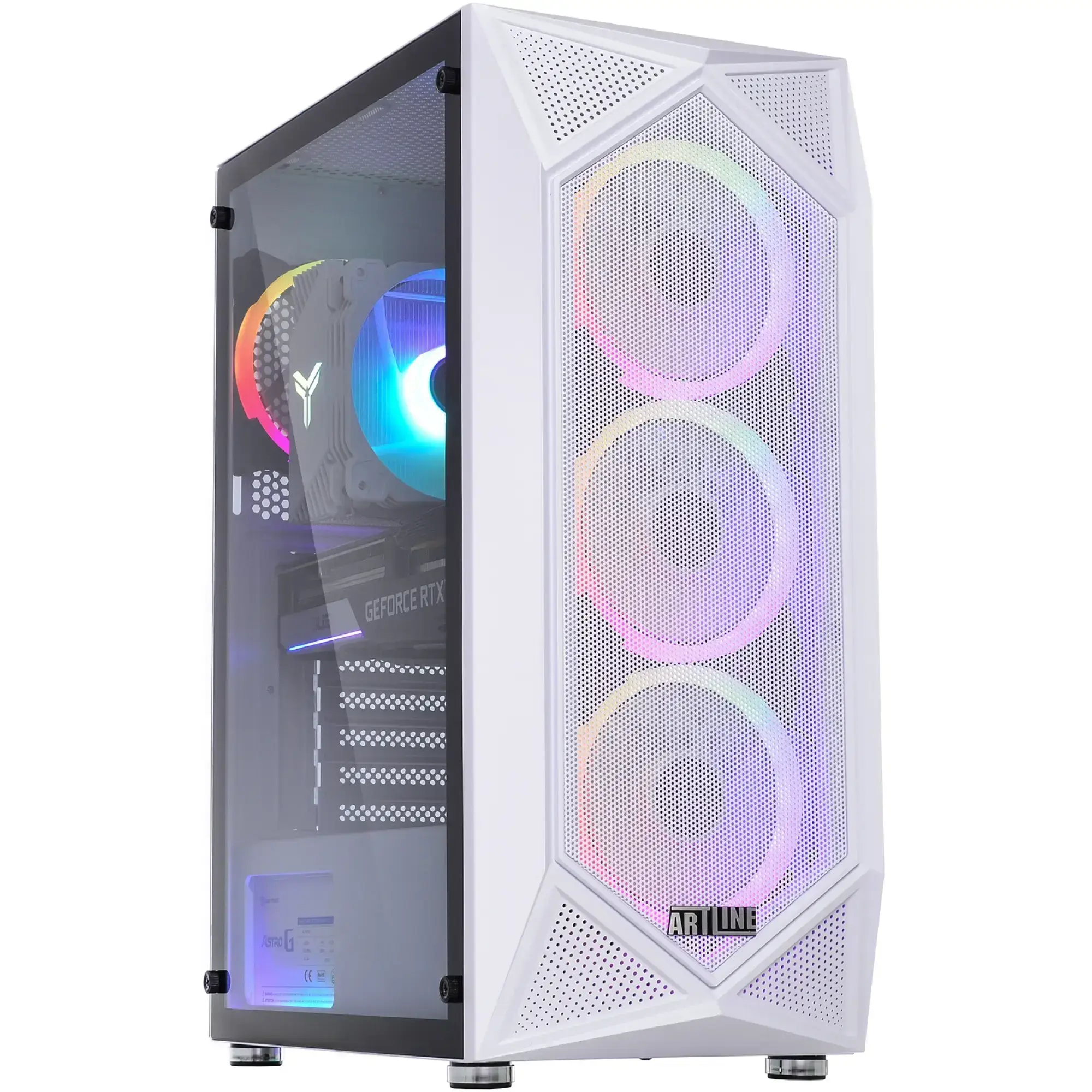 Системный блок ARTLINE Gaming X48WHITE Windows 11 Home (X48WHITEv45Win) фото1