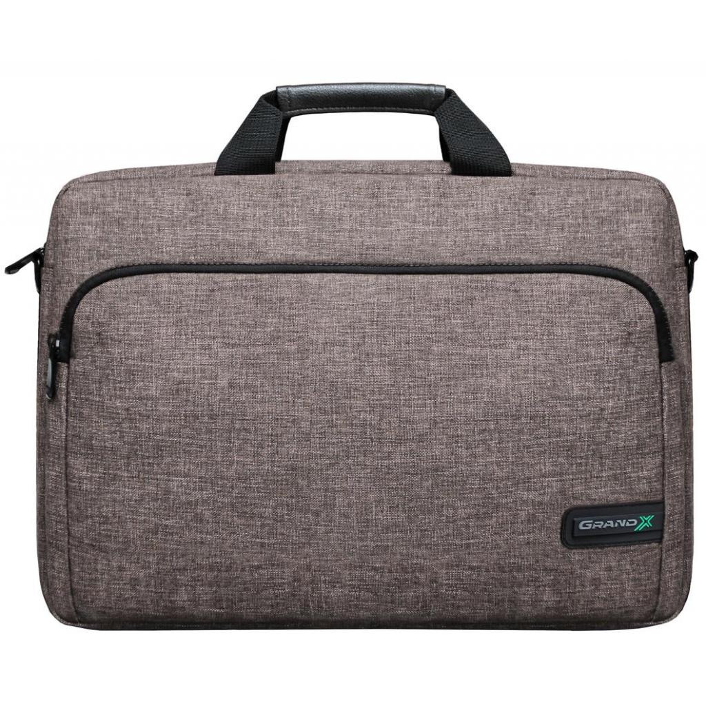 Сумка для ноутбука Grand-X SB-139B Brown 15.6" фото1