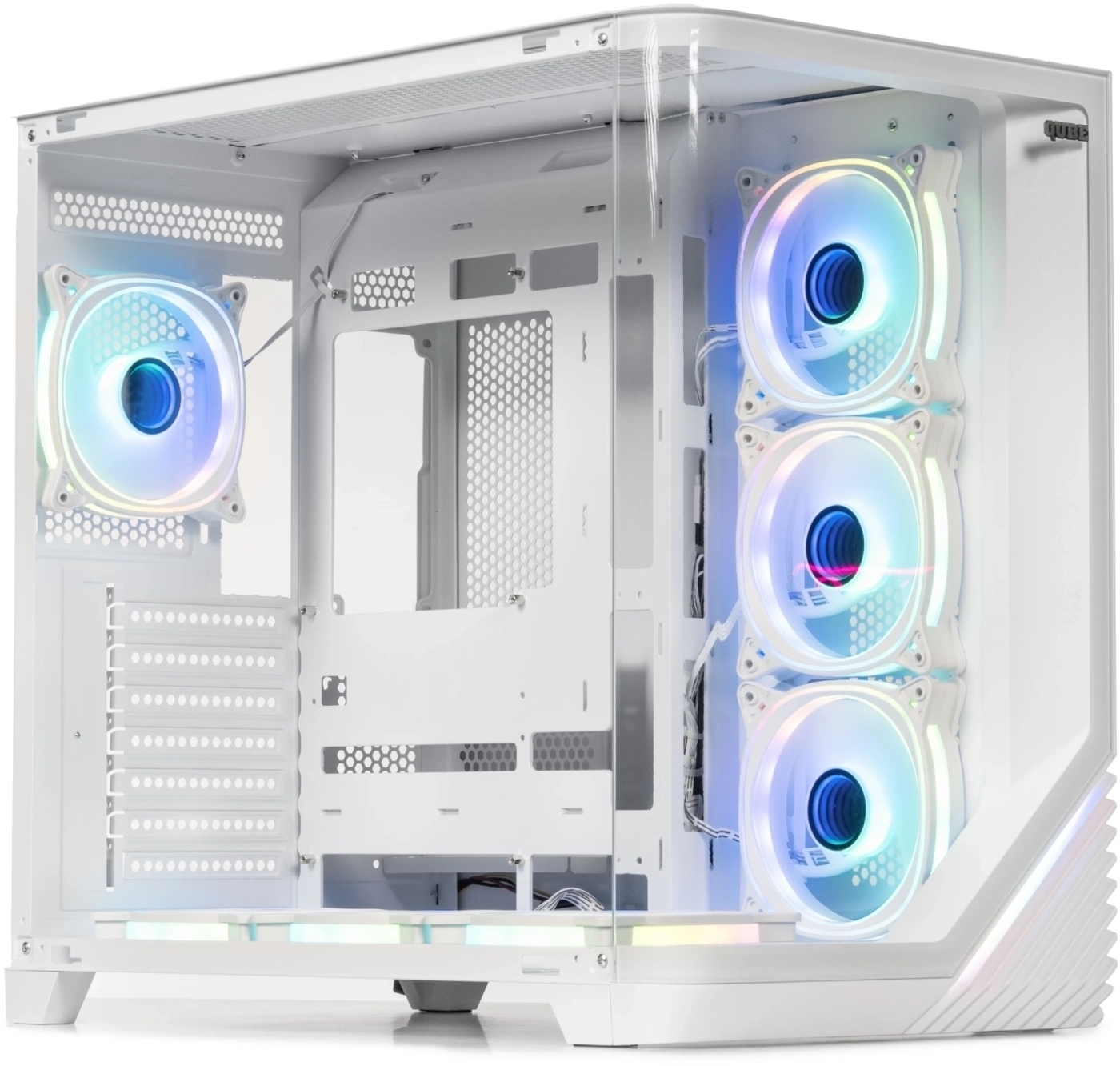 Корпус QUBE MIRAGE 7ARGB White (MIRAGE_GWNU3) фото1