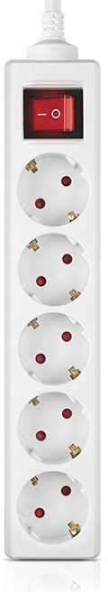 Фільтр живлення REAL-EL RS-Protect M 5м White (EL122300029) фото1