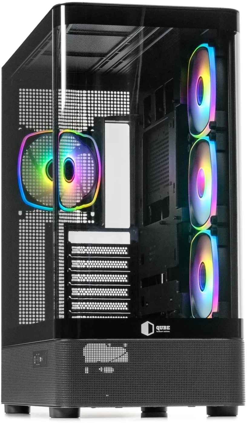 Корпус QUBE MASTERFORCE Black (MASTERFORCE_GBNU3) фото1