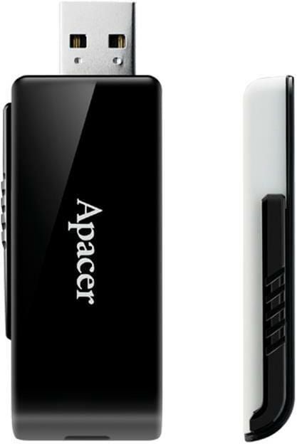 Флеш-накопитель USB3.2 32GB Apacer AH350 Black (AP32GAH350B-1) фото1