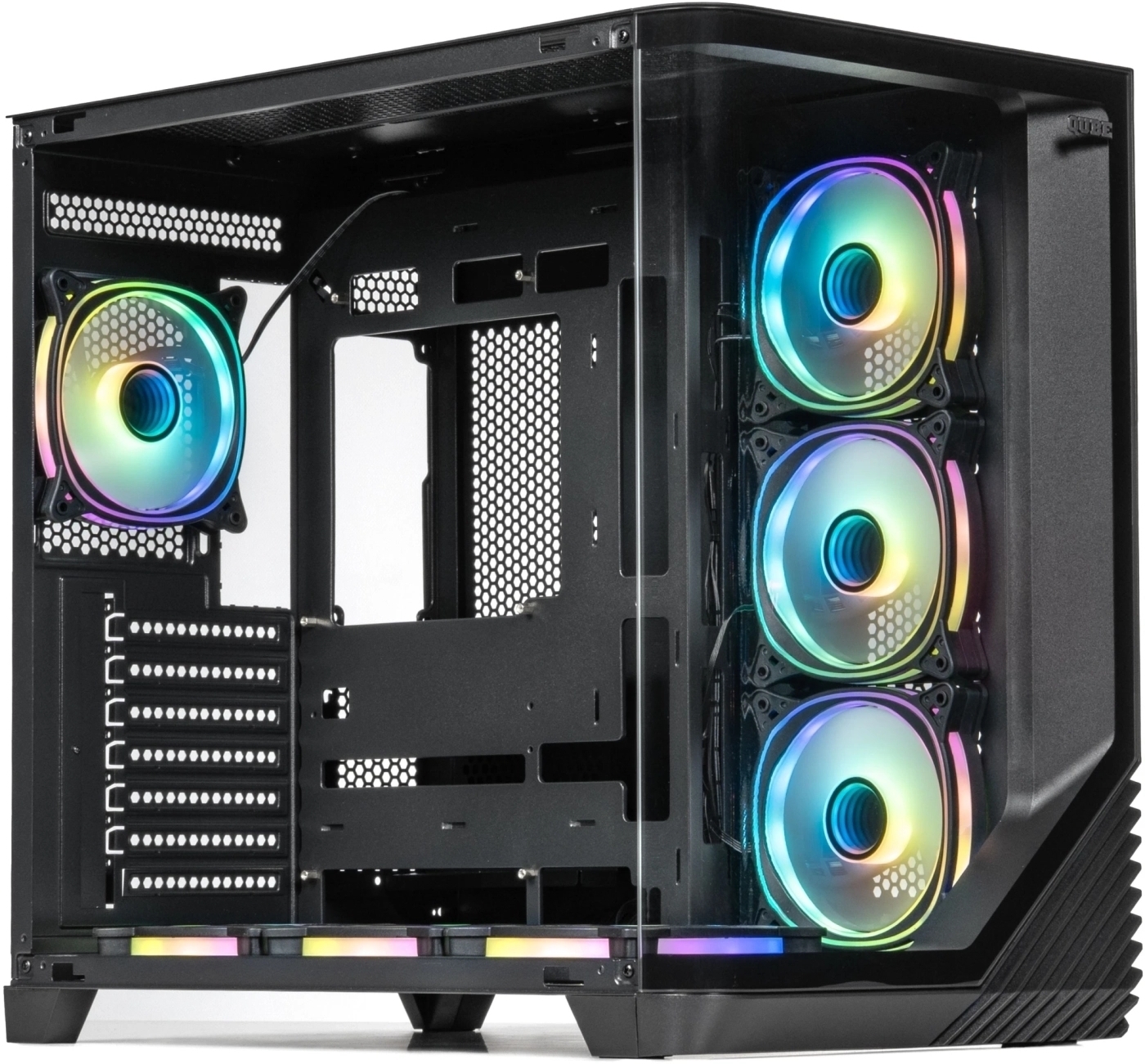 Корпус QUBE MIRAGE 7ARGB Black (MIRAGE_GBNU3) фото1