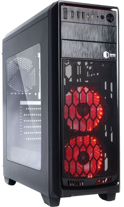 Корпус QUBE QBR09 Black (QBR09_WRNU3) фото1