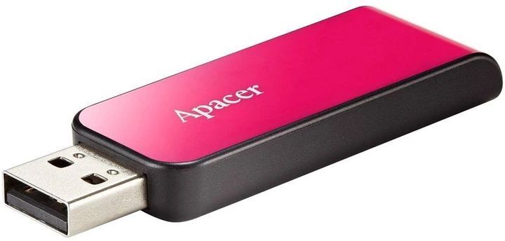 Флеш-накопитель USB 64GB Apacer AH334 Pink (AP64GAH334P-1) фото1