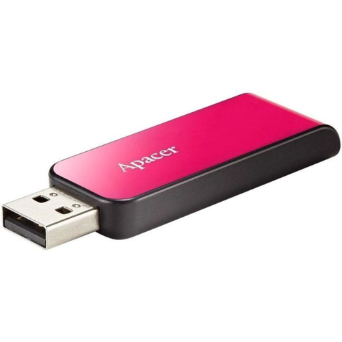 Флеш-накопитель USB 64GB Apacer AH334 Pink (AP64GAH334P-1)