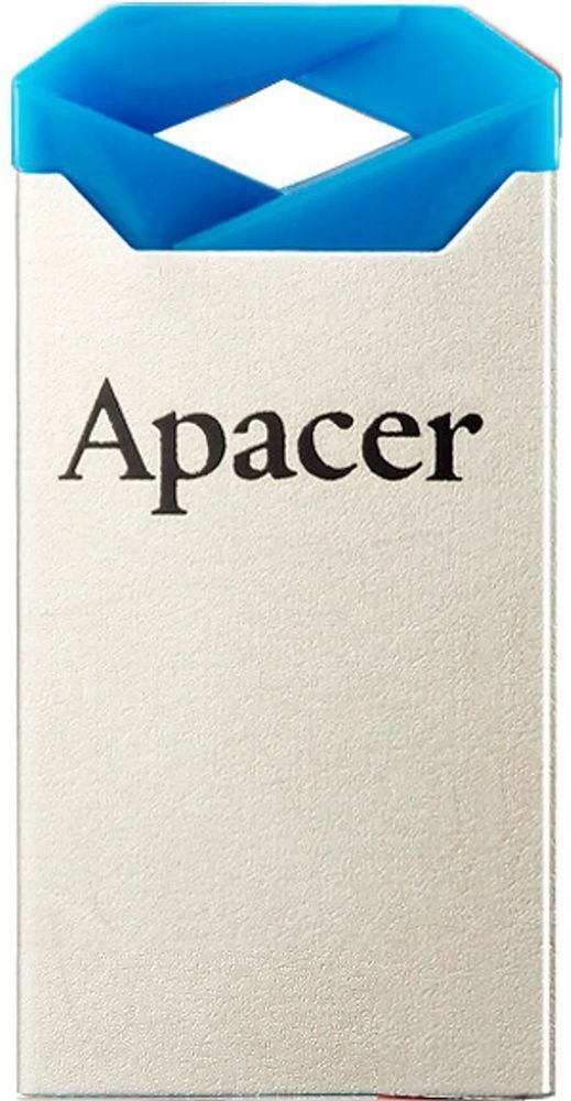 Флеш-накопитель USB 64GB Apacer AH111 Silver/Blue (AP64GAH111U-1) фото1