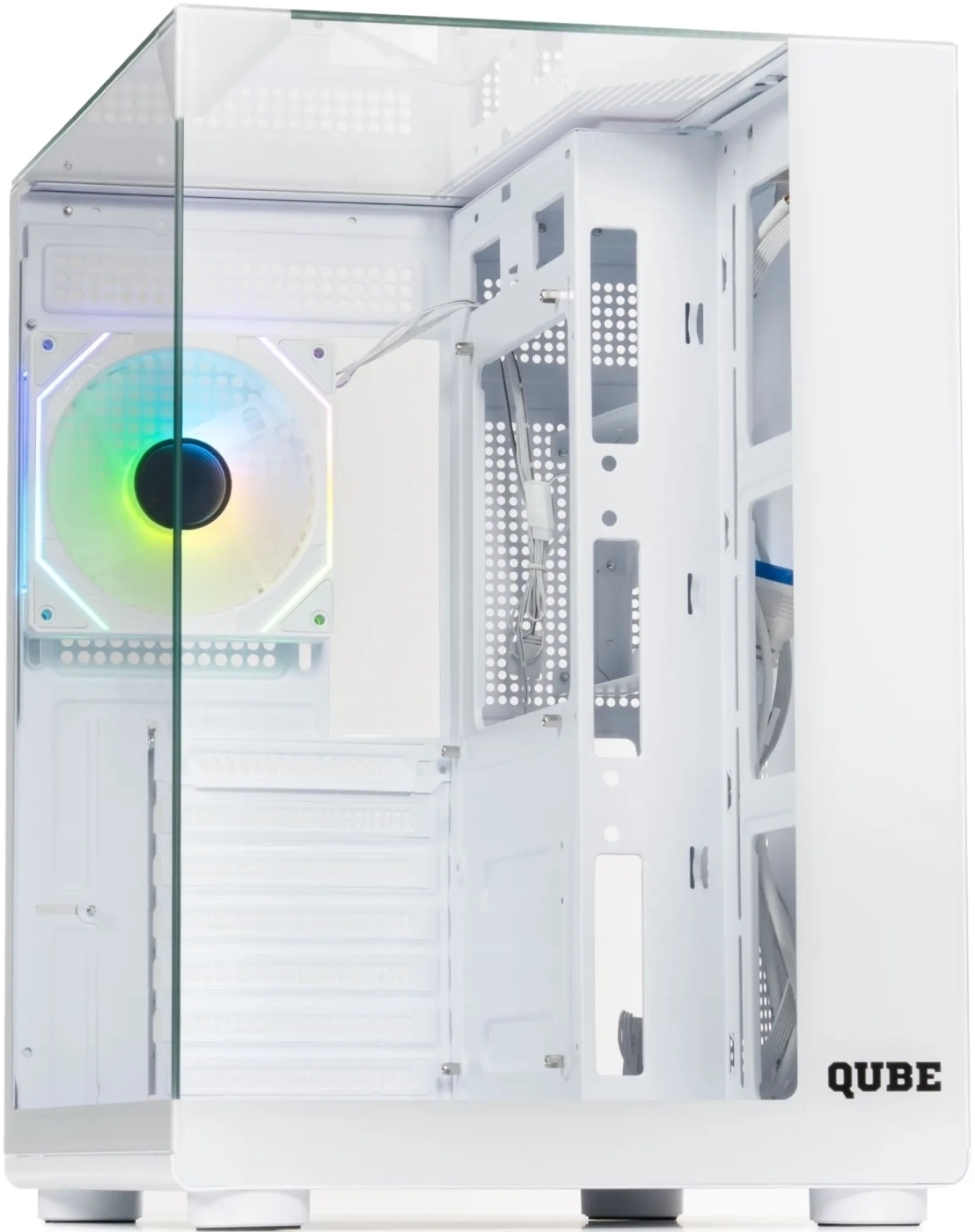 Корпус QUBE AQUARIUM ARGB WHITE (AQUARIUM_GWNU3) фото1