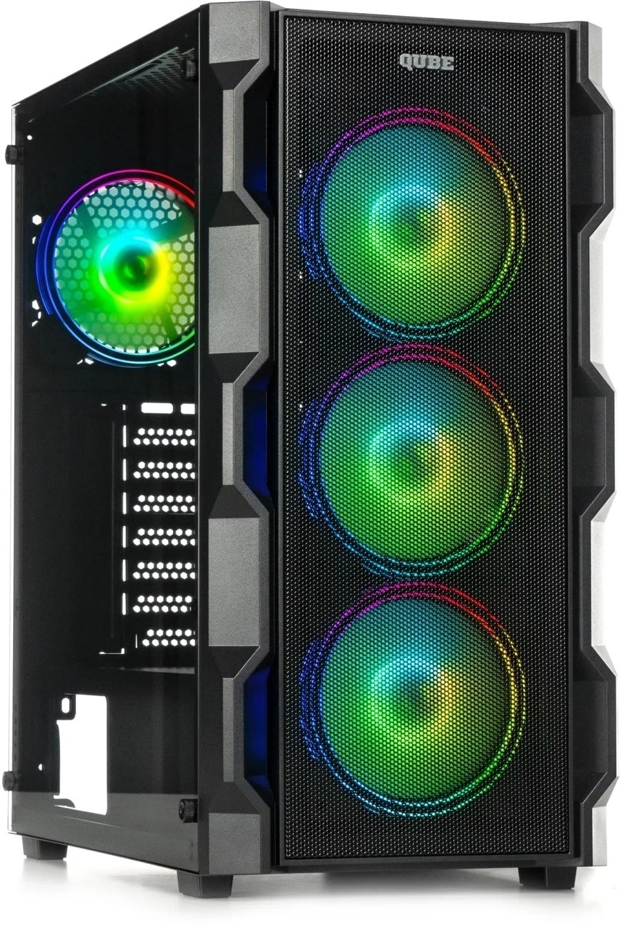 Корпус QUBE CORSAIR ARGB Black (CORSAIR_FMNU3) фото1