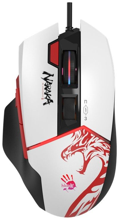 Игровая мишь A4Tech Bloody W95 Ultra RGB USB Naraka (4711421002295) фото1