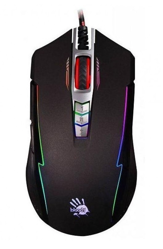 Игровая мишь A4Tech Bloody P93s USB Stone Black (4711421949187) фото1