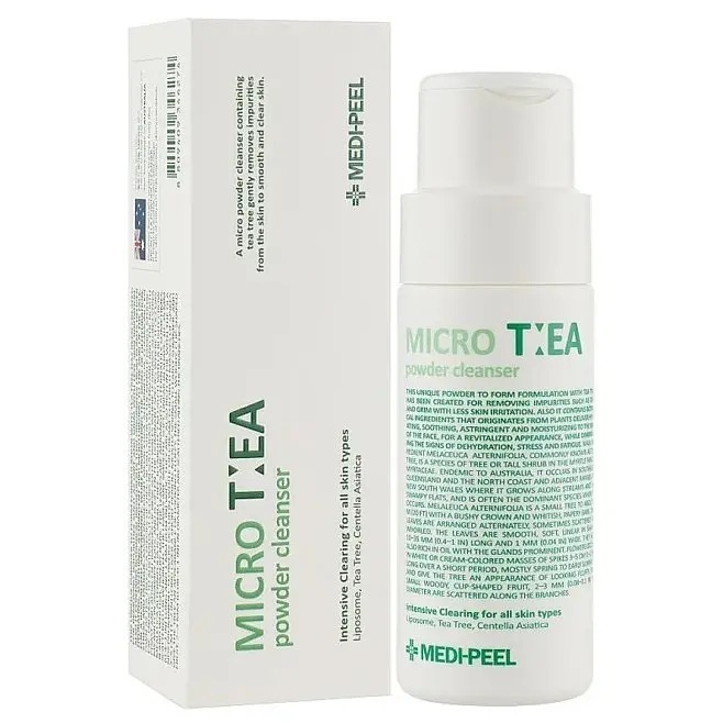 Ензимна пудра Medi-Peel Micro Tea Powder Cleanser 70 г (8809409347776) фото1