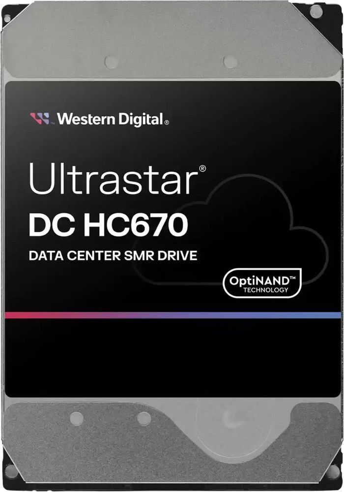 Жорсткий диск 3.5" 26TB Ultrastar DC HC670 WD (0F61452 / WSH722626ALN607) фото1