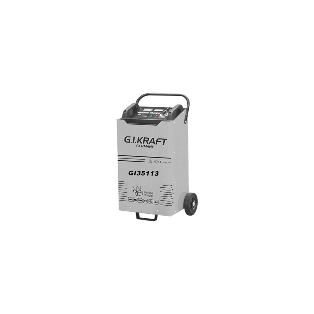 Пуско зарядний пристрій G.I.KRAFT 12/24V, 1500A, 380V (GI35113) фото1