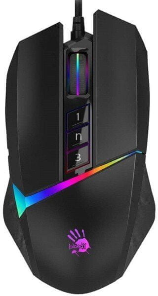 Ігрова миша A4Tech Bloody W60 Max USB Black (4711421953030) фото1