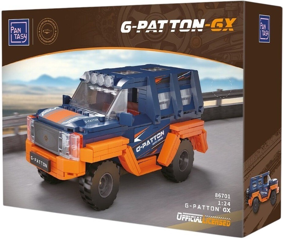 Конструктор Pantasy George Patton G-PATTON ️GX 1:24 оранжевый (86701) фото1