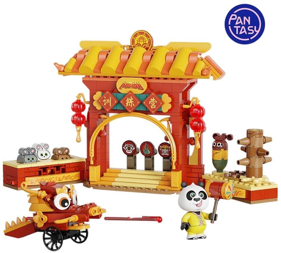 Конструктор Pantasy Kungfu Panda - Тренувальний табір (86515) фото1