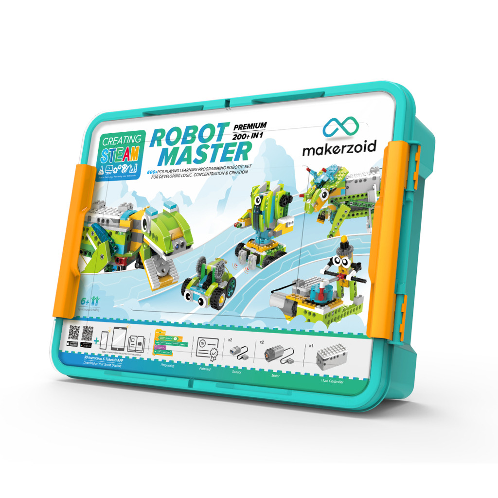 Конструктор Makerzoid Robot Master Premium (MKZ-RM-PM) фото1