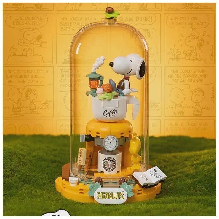 Конструктор Pantasy Snoopy - Coffee Time (86903) фото1
