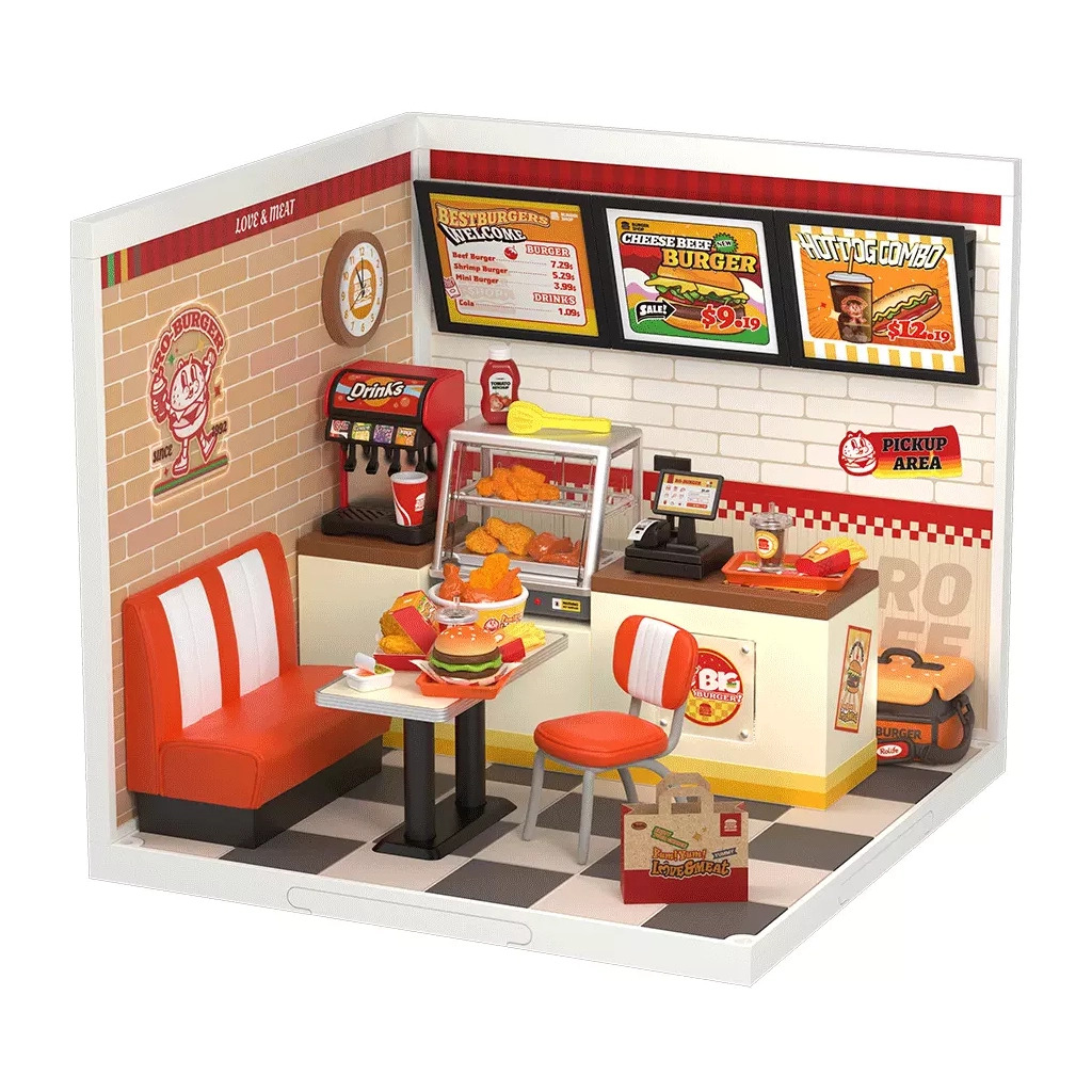 Конструктор Robotime Rolife 3D Бургери Yum Yum (DW010) фото1